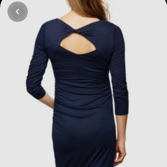 PEA IN THE POD open back Maternity dress - Picture 2 of 7